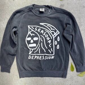 Heavy Slime Crewneck Sweatshirt XL Seasonal Depression